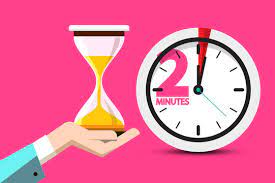 S'accorder 2 minutes dans la gestion du temps et des priorités