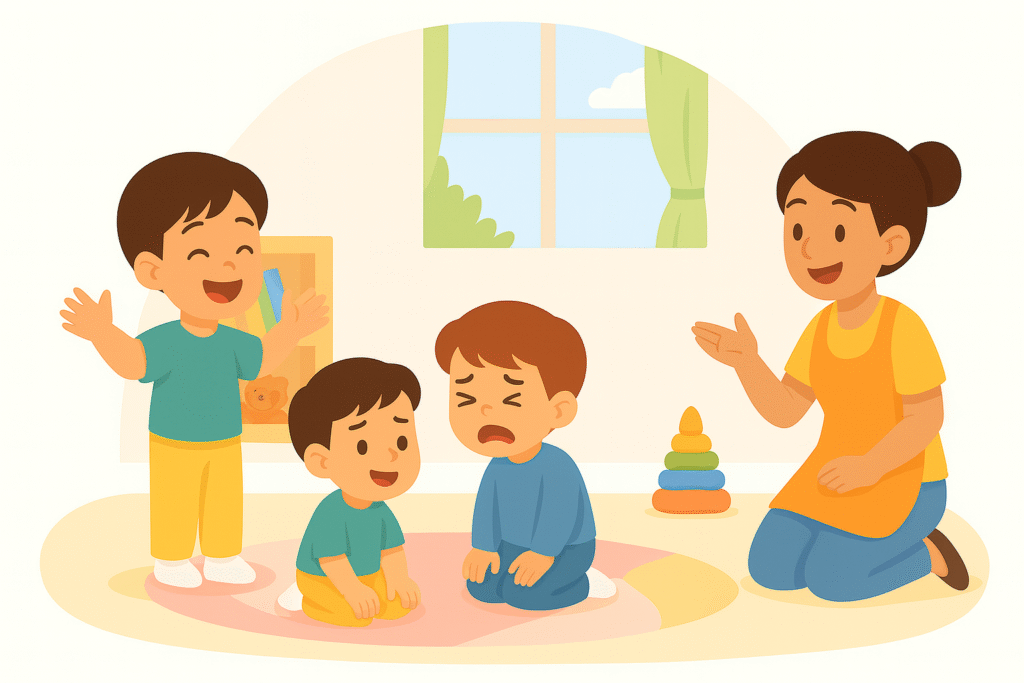 Les émotions du jeune enfant