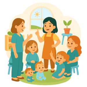 La vérité sur le travail en crèche